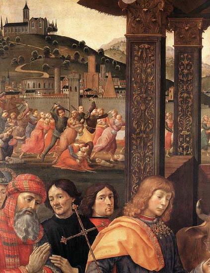 Domenico Ghirlandaio Adoration of the Magi China oil painting art